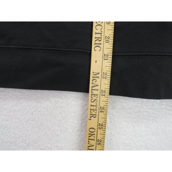 J.Crew Sweatshirt Womens XL Black Plaid Ruffle Shoulder Crewneck Pullover Tartan - Picture 8 of 8